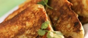 Masala French Toast with egg