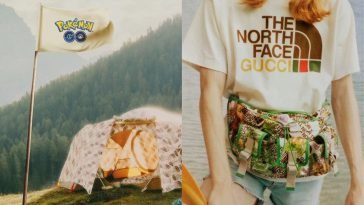Gucci, The North Face and Pokemon Go Collaboration
