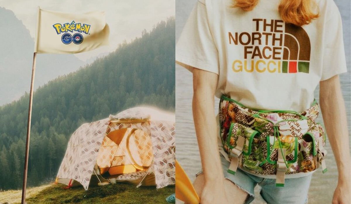 Gucci, The North Face and Pokemon Go Collaboration