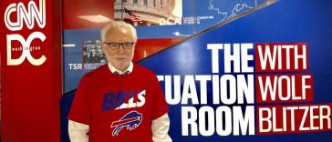 Wolf Blitzer Supports Buffalo Bills