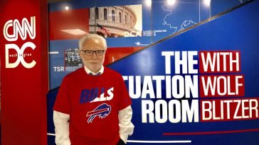 Wolf Blitzer Supports Buffalo Bills