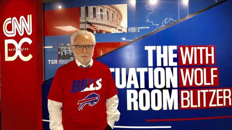 Wolf Blitzer Supports Buffalo Bills