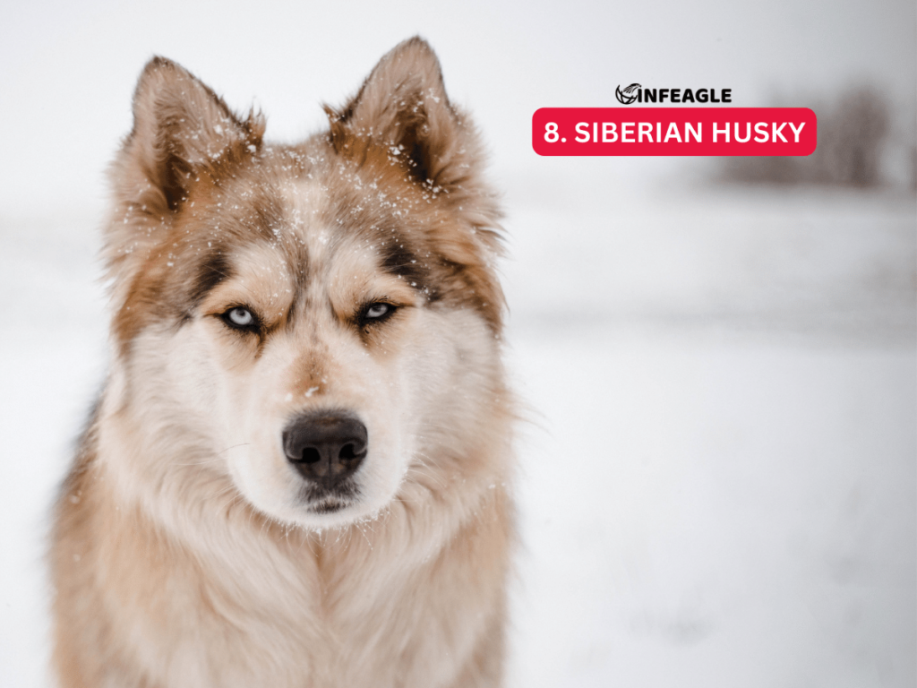 Siberian Husky - #8 Aggressive Dog Breeds