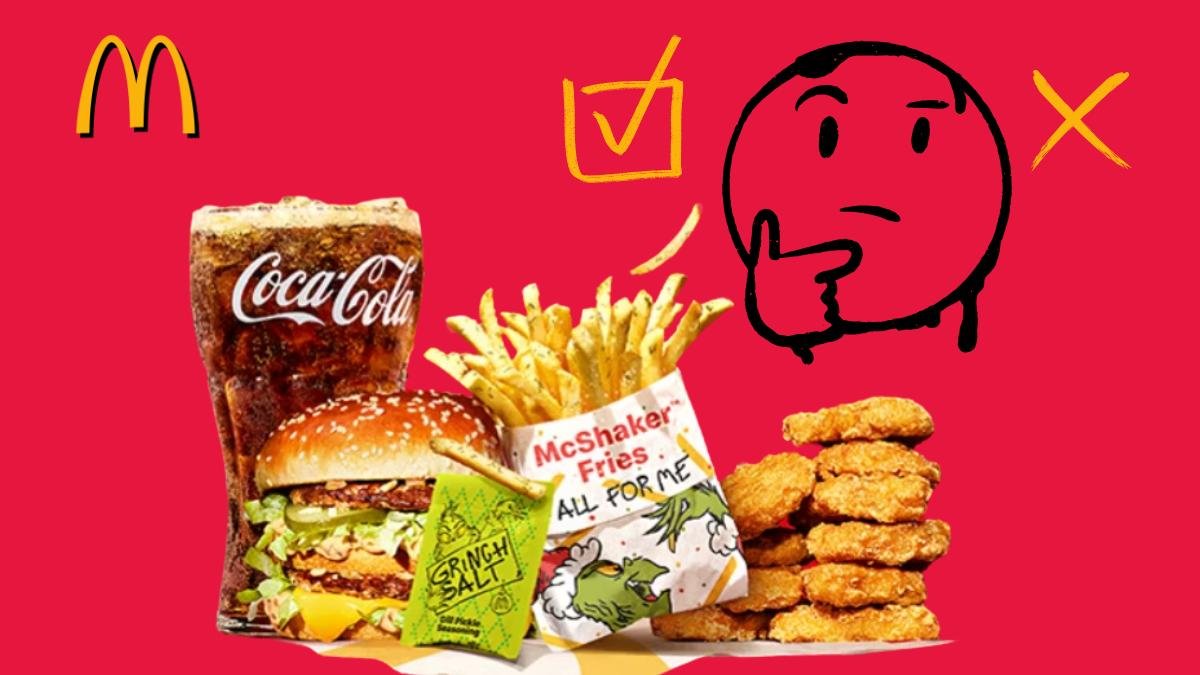 Infeagle Mcdonalds grinch meal